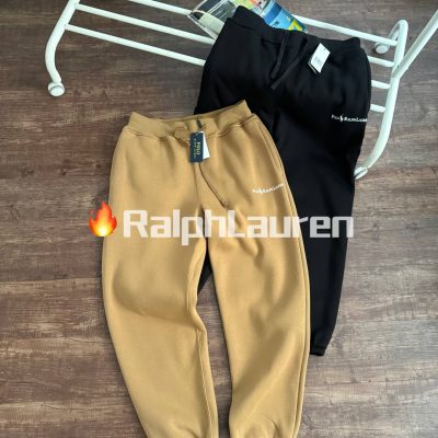 Best Selling Ralph Lauren Pants Tan Cotton Logo Collection