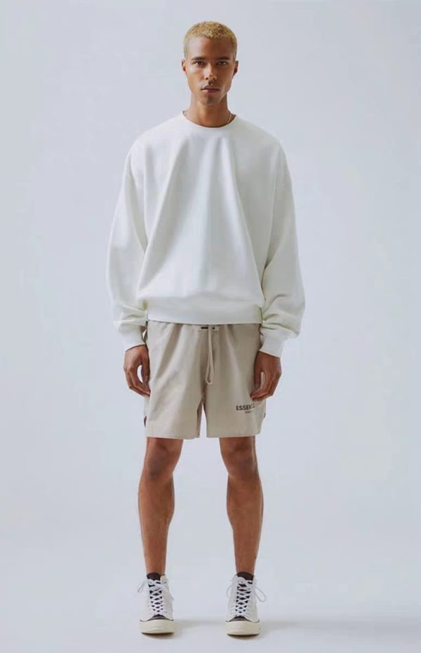 Premium Quality Fear Of God Sweatshirts Black Fleece Embroidered Luxury
