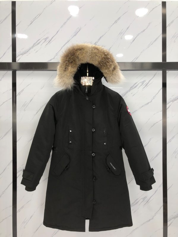 Best Selling Canada Goose Coats Black Polyester Embroidery Luxury