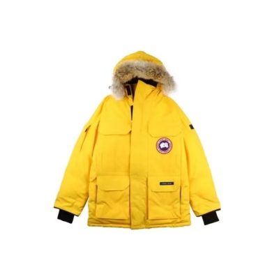 Premium Canada Goose Coats White Polyester Classic Collection