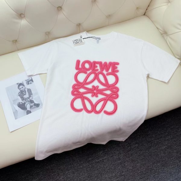 Premium Loewe Short Sleeves Cotton Classic Luxury