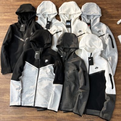 Best Selling Nike Coats Black Knit Style