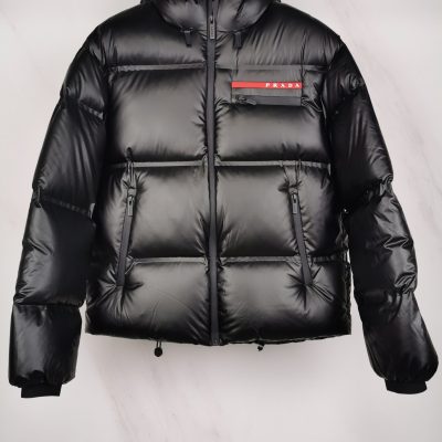 Luxury Prada Down Jackets Black Luxury