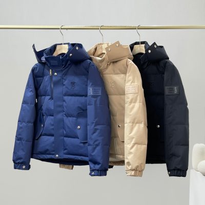 Premium Burberry Jackets Black Breathable Luxury