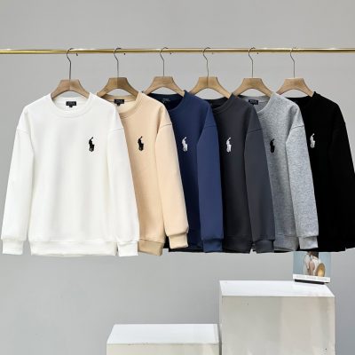 Best Selling Ralph Lauren Sweatshirts Silver Fleece Classic Style