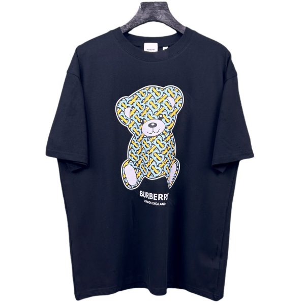 Luxury Burberry Short Sleeves Cotton Breathable Style