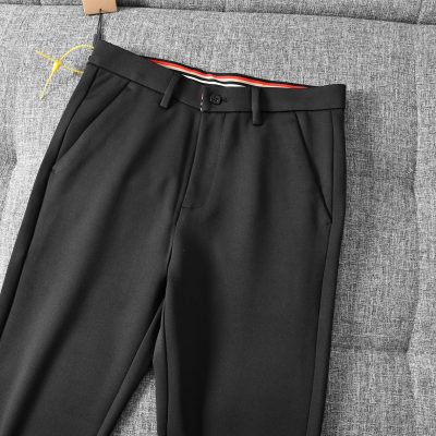 Luxury Burberry Casual Pants Black Nylon Casual Collection