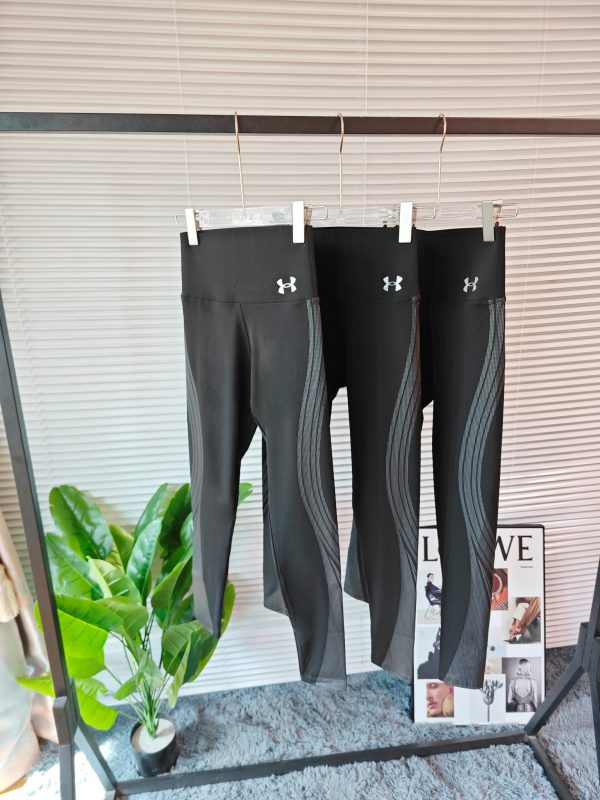 Luxury Under Armour Yoga Pants Black Nylon Solid Luxury