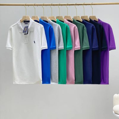 Luxury Ralph Lauren T-Shirts Black Spandex Logo Luxury