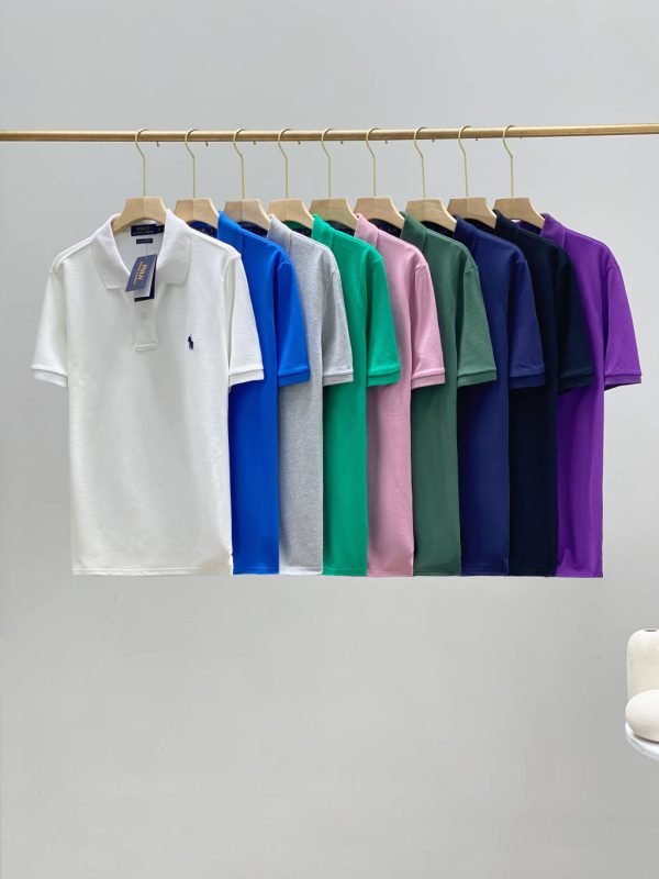 Luxury Ralph Lauren T-Shirts Black Spandex Logo Luxury