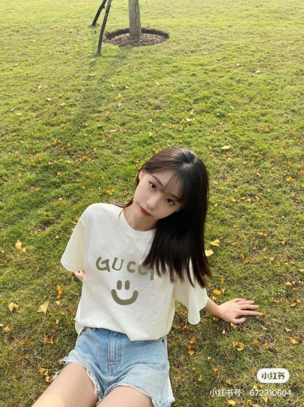 Best Selling Gucci Short Sleeves Print Style