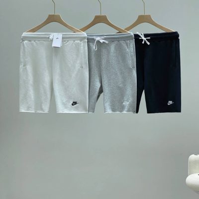 Luxury Nike Shorts Black Cotton Preppy Collection