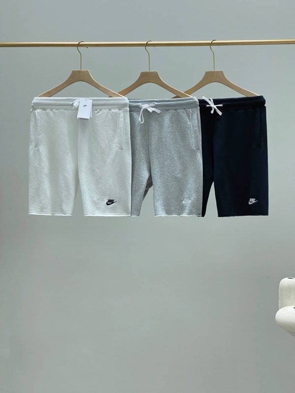 Luxury Nike Shorts Black Cotton Preppy Collection