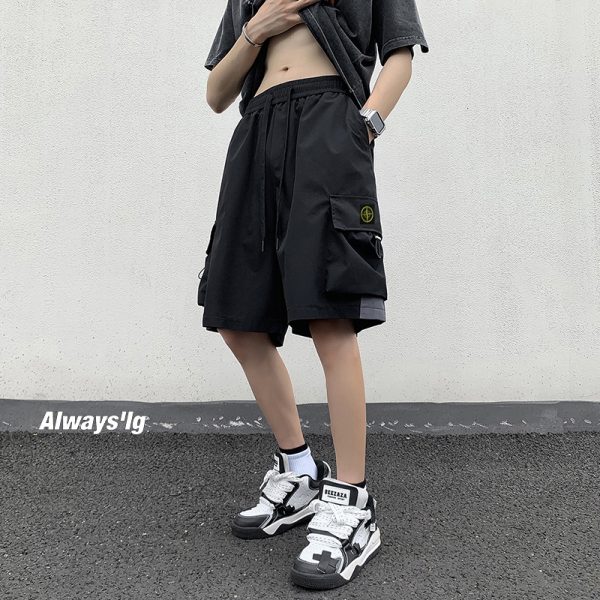 Best Selling Stone Island Shorts Black Classic Luxury