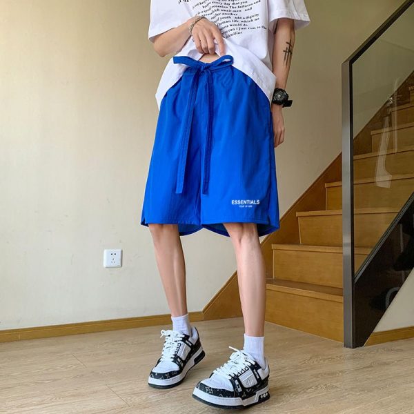 Best Selling Fear Of God Shorts Navy Casual Luxury
