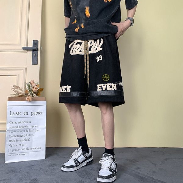 Best Selling Stone Island Shorts Black Suede Classic Collection