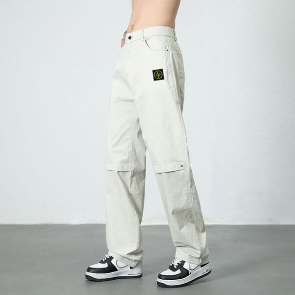 Premium Quality Stone Island Casual Pants Black Casual Collection