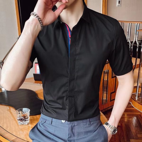 High Quality Gucci Short Sleeves Black Cotton Embroidery Style