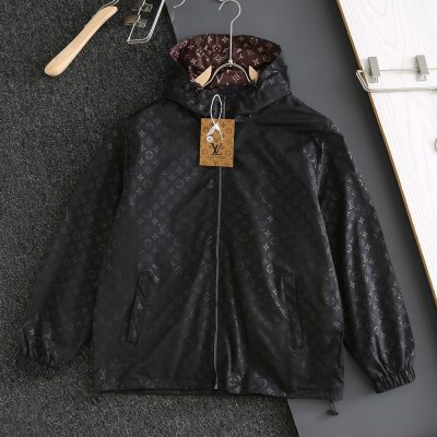 Premium Louis Vuitton Jackets Polyester Jacquard Style