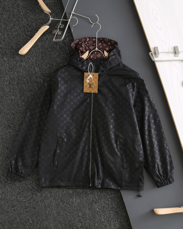 Premium Louis Vuitton Jackets Polyester Jacquard Style