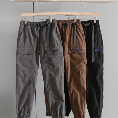 Luxury Patagonia Trousers Black Casual Style