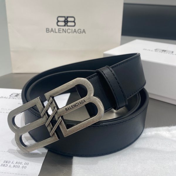 High Quality Balenciaga Fashion Belts Leather Retro Luxury