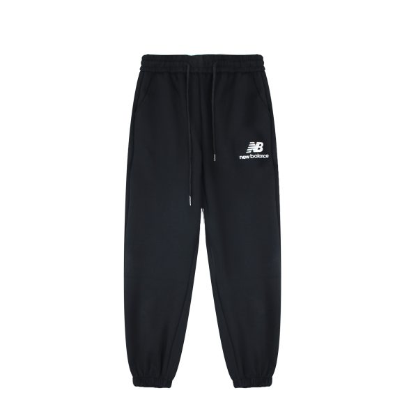 High Quality New Balance Trousers Black Knit Casual Luxury