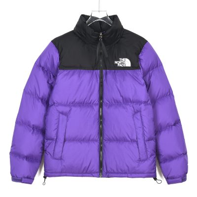 Best Selling The North Face Down Jacket Purple Nylon Classic Style