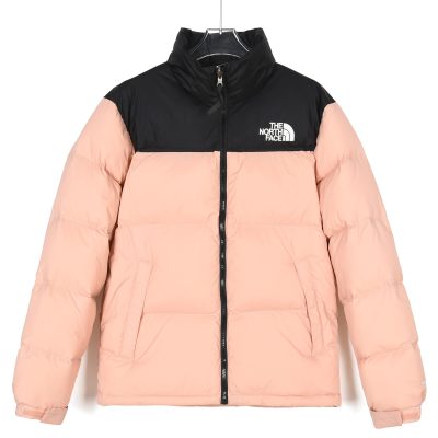 Premium The North Face Down Jacket Pink Nylon Classic Luxury