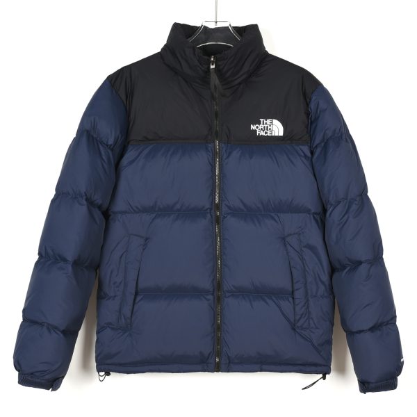 High Quality The North Face Down Jacket Navy Nylon Classic Luxury