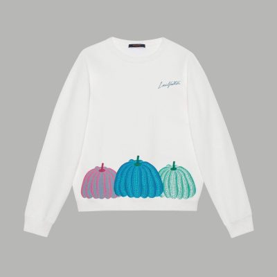 Luxury Louis Vuitton Long Sleeves Black Cotton Collection