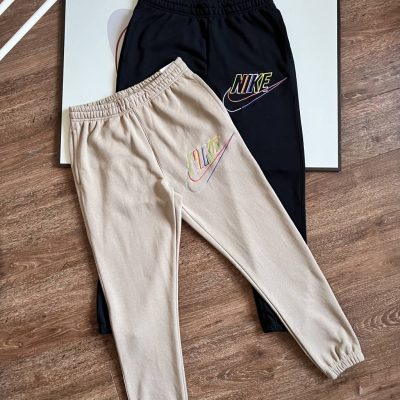 Premium Quality Nike Pants Black Cotton Embroidered Collection