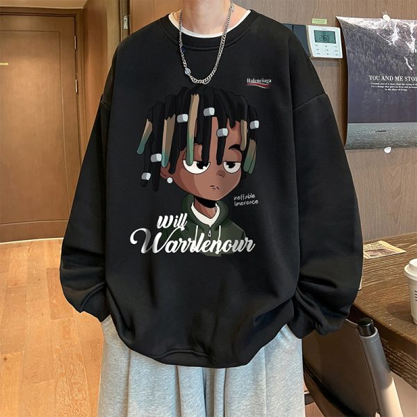 Premium Balenciaga Sweatshirts Black Casual Luxury