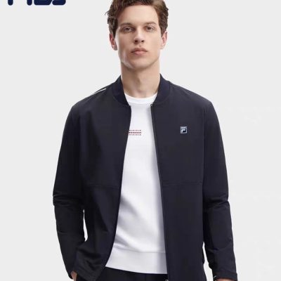 Premium Fila Coats White Solid Style