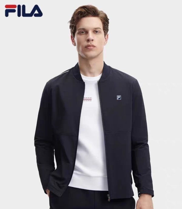 Premium Fila Coats White Solid Style