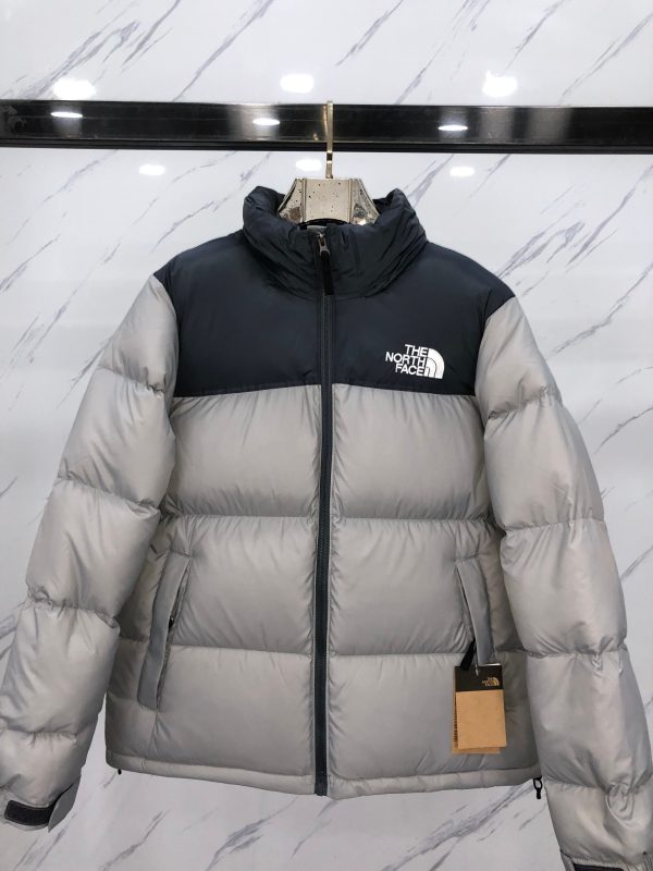 Luxury The North Face Down Jacket Pink Nylon Embroidery Luxury