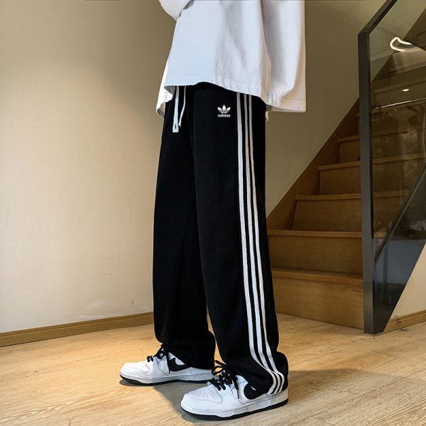 Luxury Adidas Sweatpants Black Classic Collection