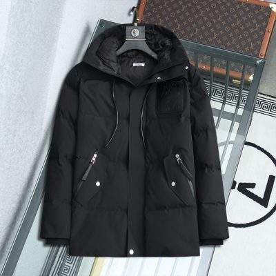 Luxury Loewe Down Jacket White Nylon Luxury