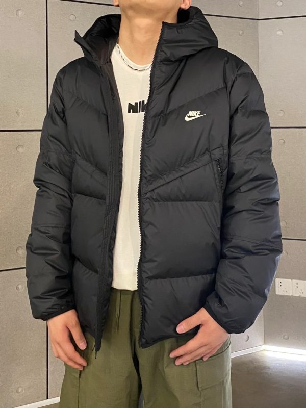 Luxury Nike Coats White Fleece Classic Luxury