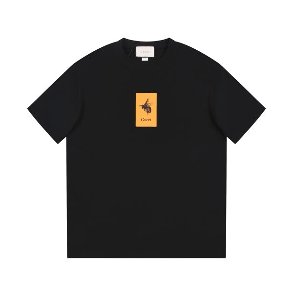High Quality Gucci Short Sleeves White Logo Collection