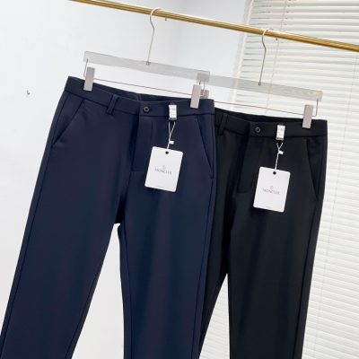 Best Selling Moncler Trousers Gold Fleece Embroidered Style