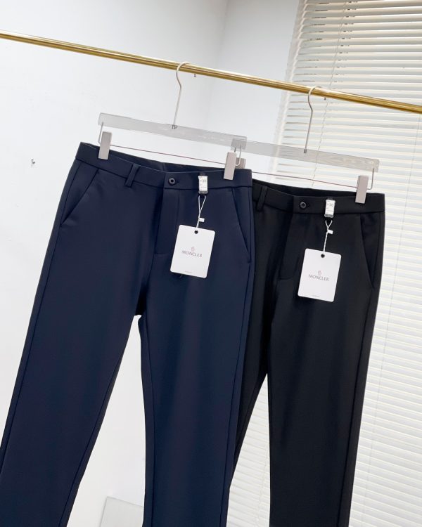 Best Selling Moncler Trousers Gold Fleece Embroidered Style