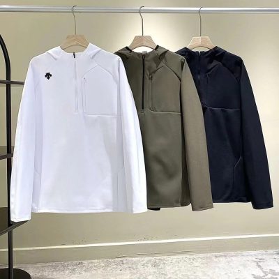 Best Selling Descente Coat Black Classic Style