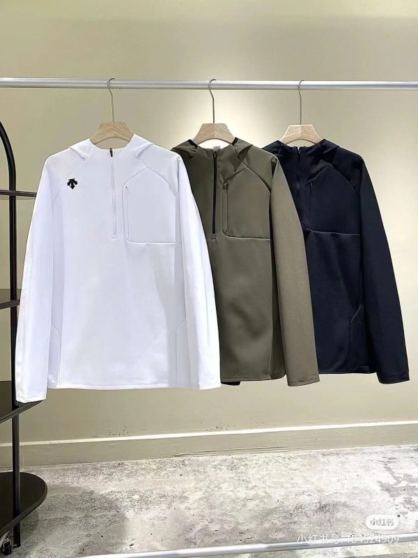 Best Selling Descente Coat Black Classic Style