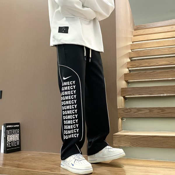 Luxury Nike Casual Pants Black Casual Style