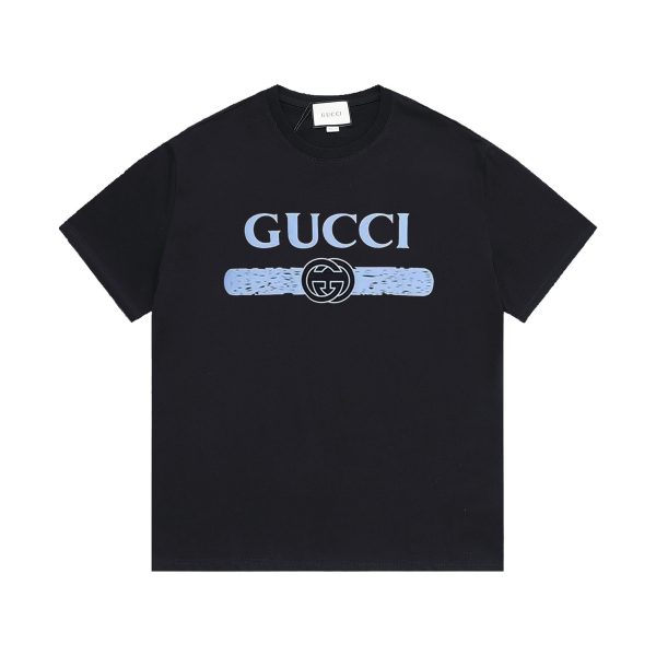 Luxury Gucci Short Sleeves Cotton Logo Luxury