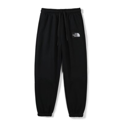 Luxury The North Face Sweatpants Black Embroidered Style
