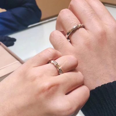High Quality Bvlgari Ring Gold Classic Collection