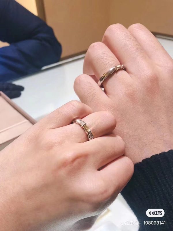 High Quality Bvlgari Ring Gold Classic Collection