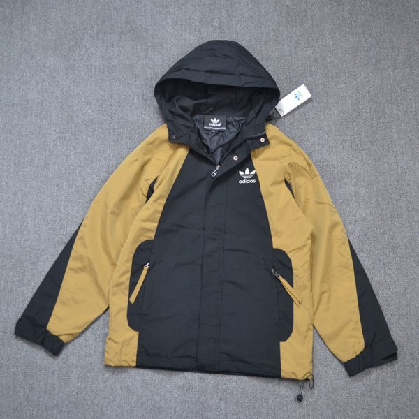 Premium Adidas Coats Black Classic Collection